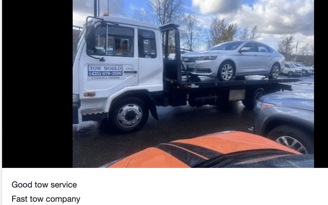 Reliable Renton Fast Towing Company